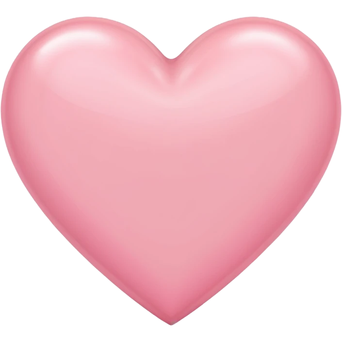 light pink heart emoji