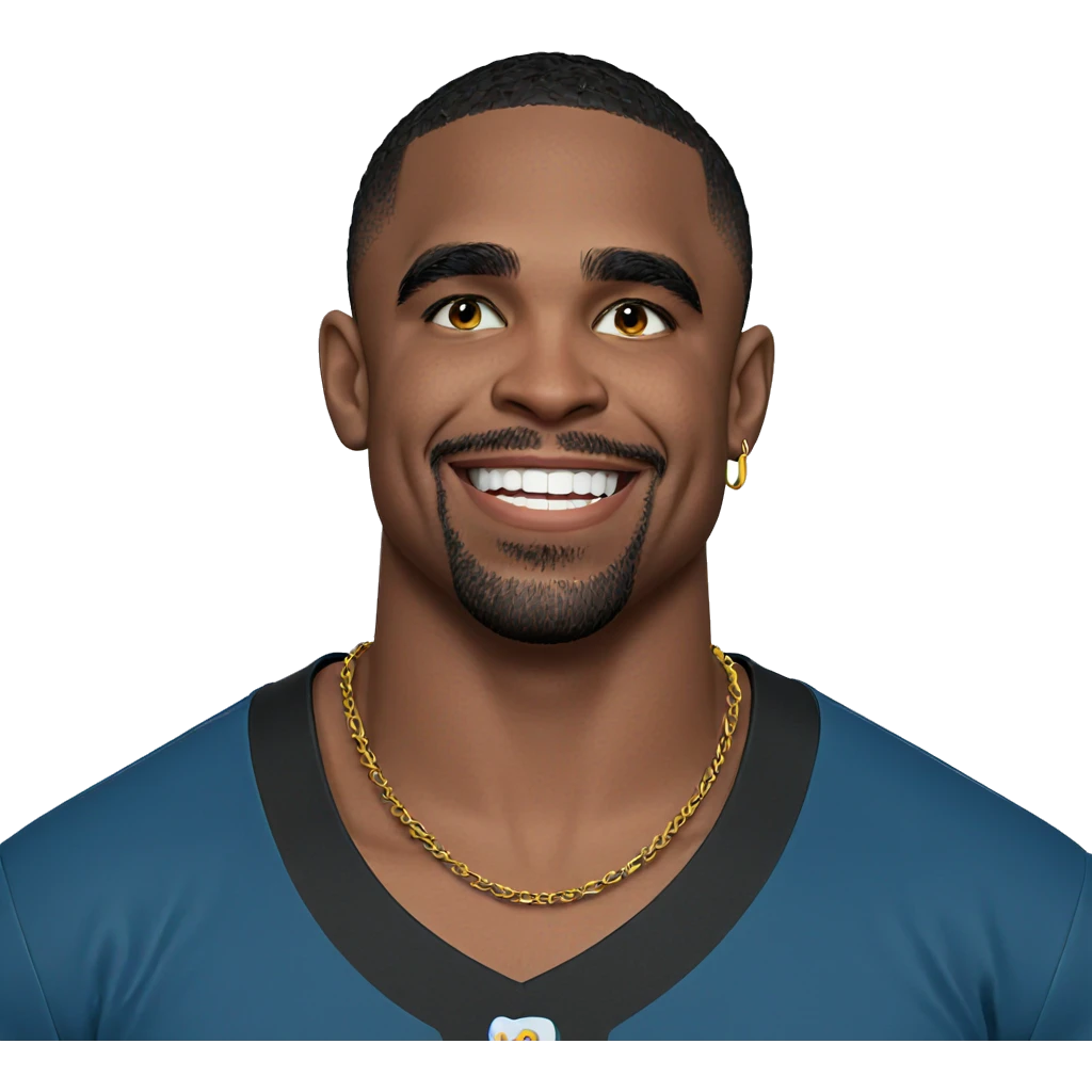smiling dark-skinned boy portrait emoji