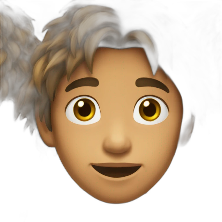 Mowgli cheveux long emoji