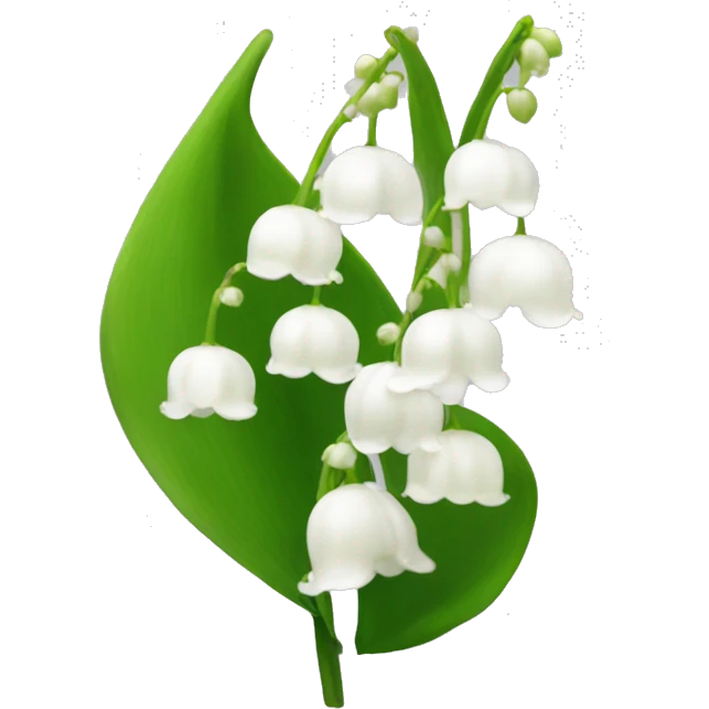 lily of the valley emoji