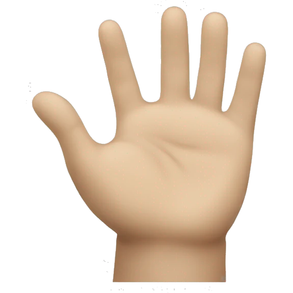 helping hand emoji