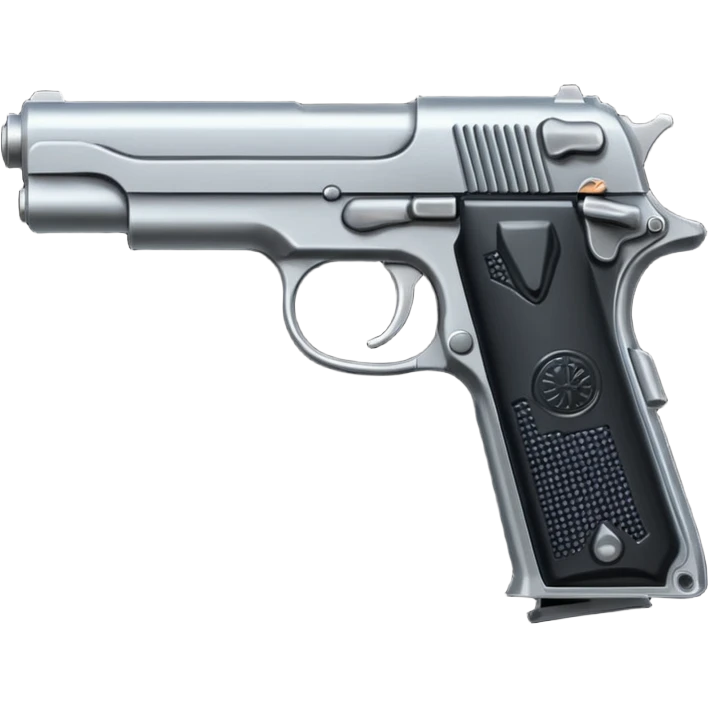 Pistol gun emoji