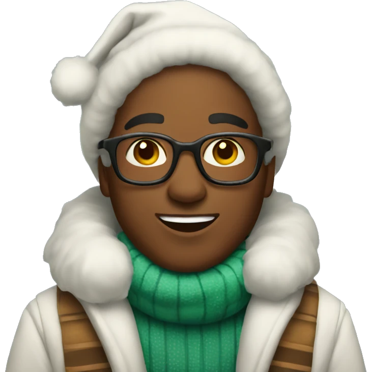 Christmas vibes emoji