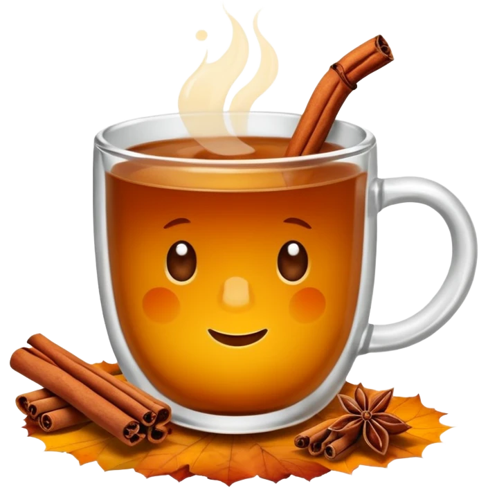 Automne boisson  emoji