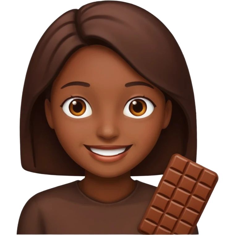 Person-chocolate emoji