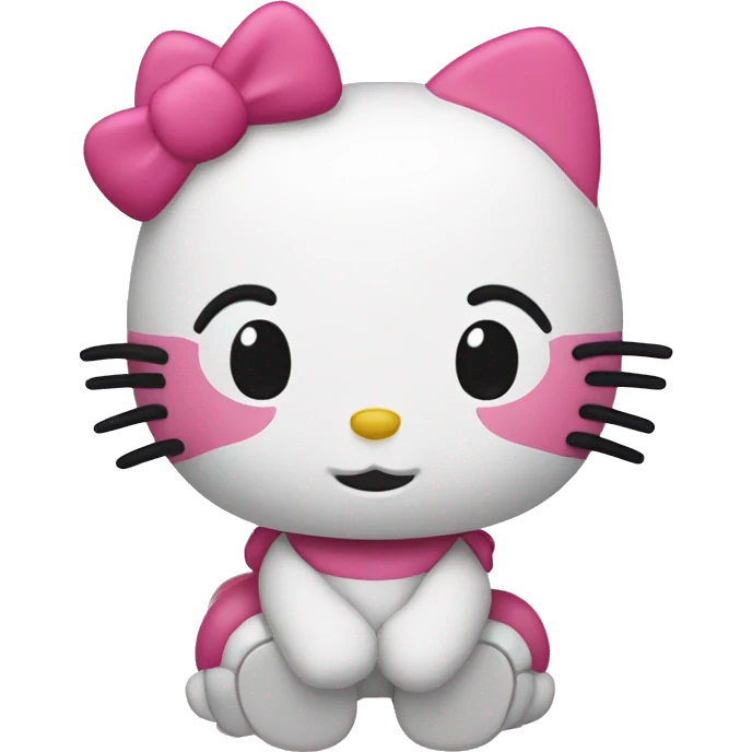 Hello kitty emoji