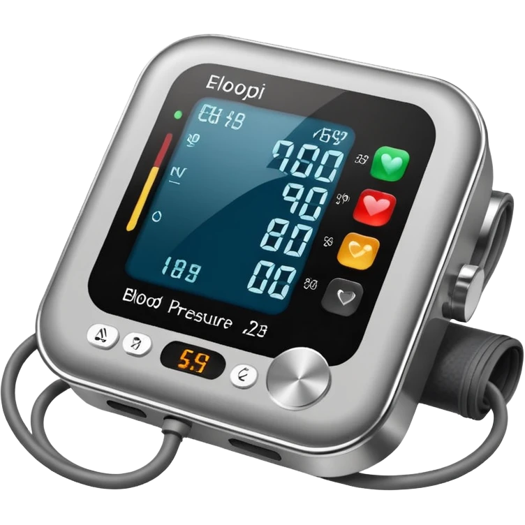 blood pressure monitor emoji