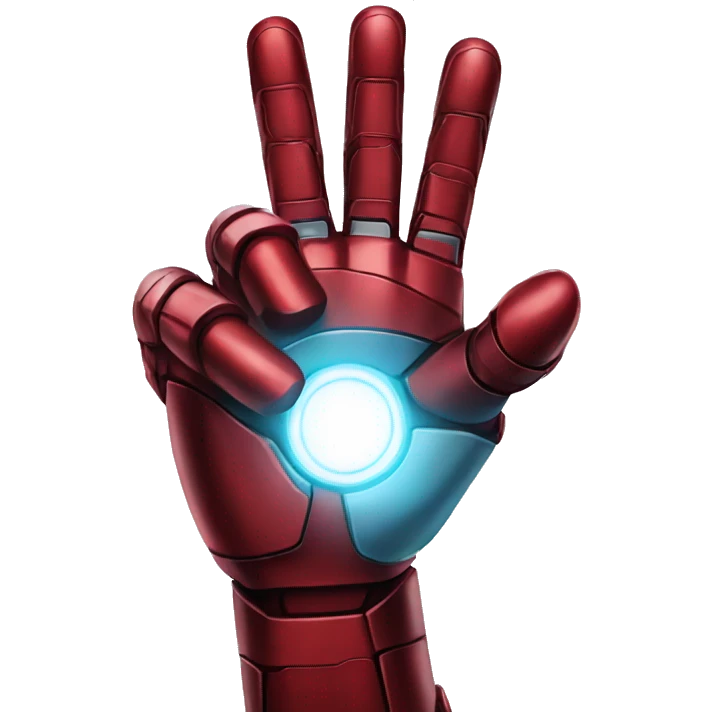 iron man big finger emoji