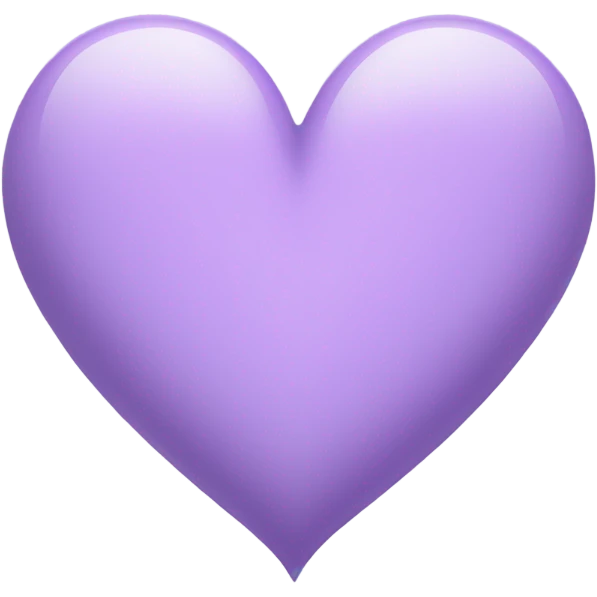 Light Purple Heart emoji
