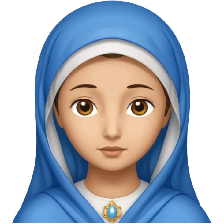 Virgem maria emoji