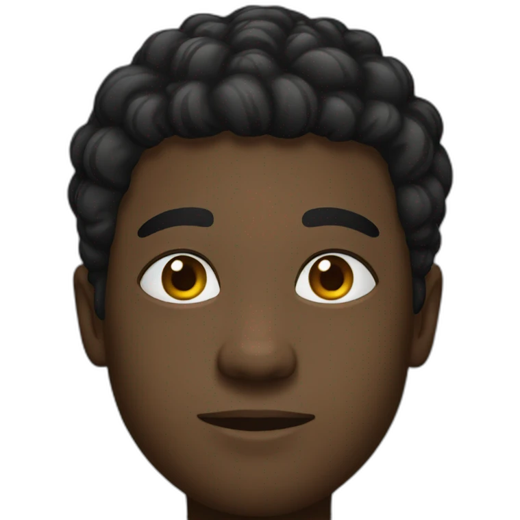 black person emoji