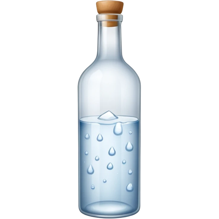 Bouteille de vodka emoji
