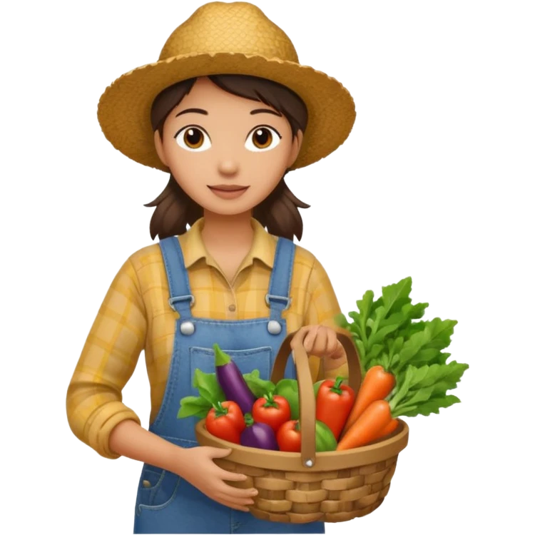 female farmer emoji