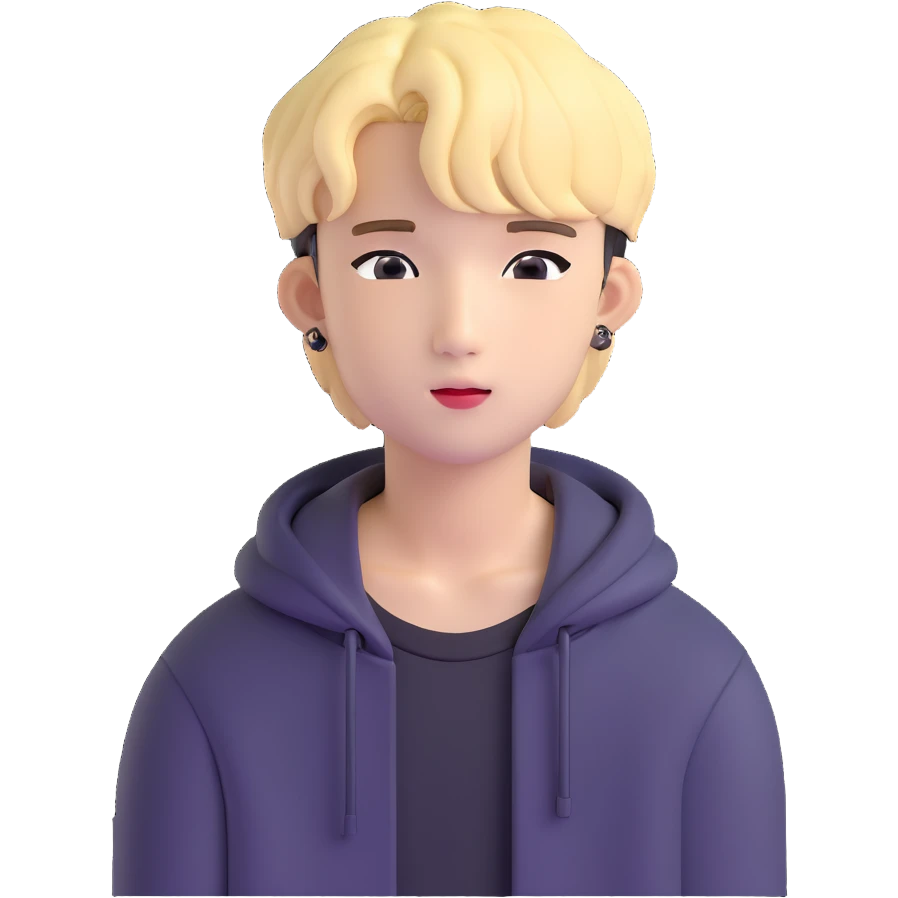 Bang Chan from Stray Kids, K-pop idol emoji