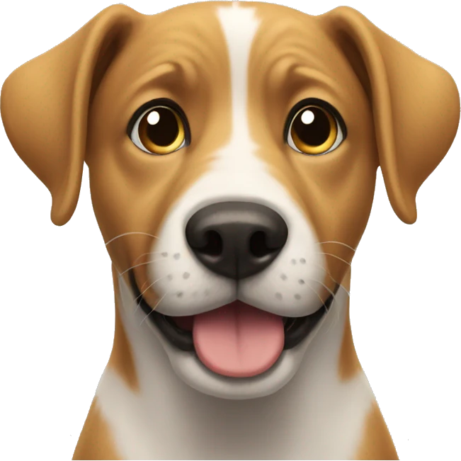 dog surpise emoji