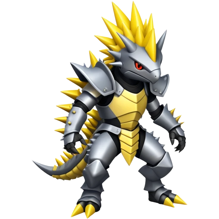 Haxorus (full body) emoji