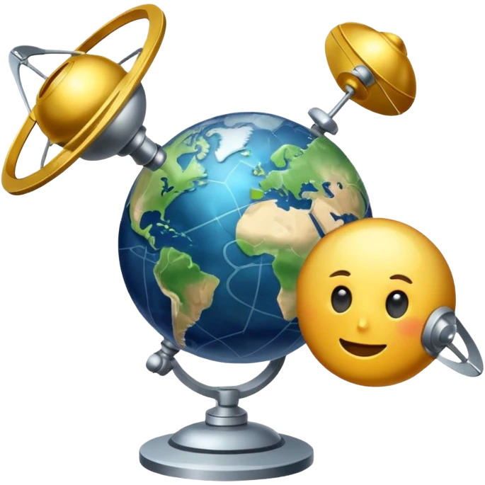 GPS-satellite system emoji