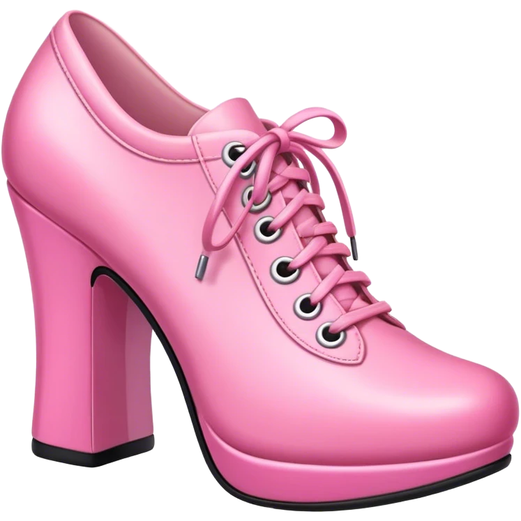 pink shoes  emoji