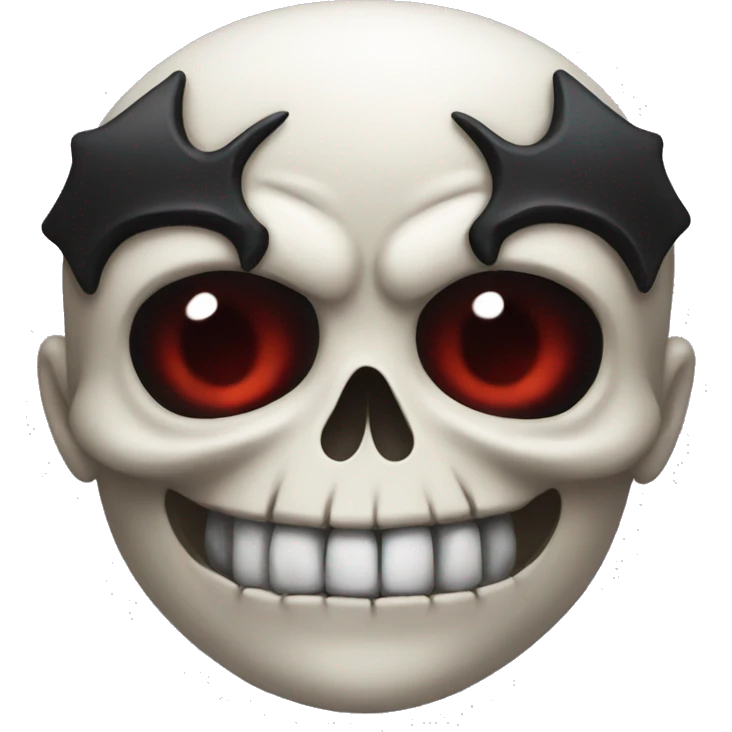 vampire skull emoji
