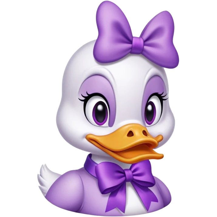 Daisy Duck from Disney emoji