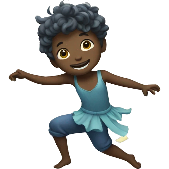dancing moonlight emoji