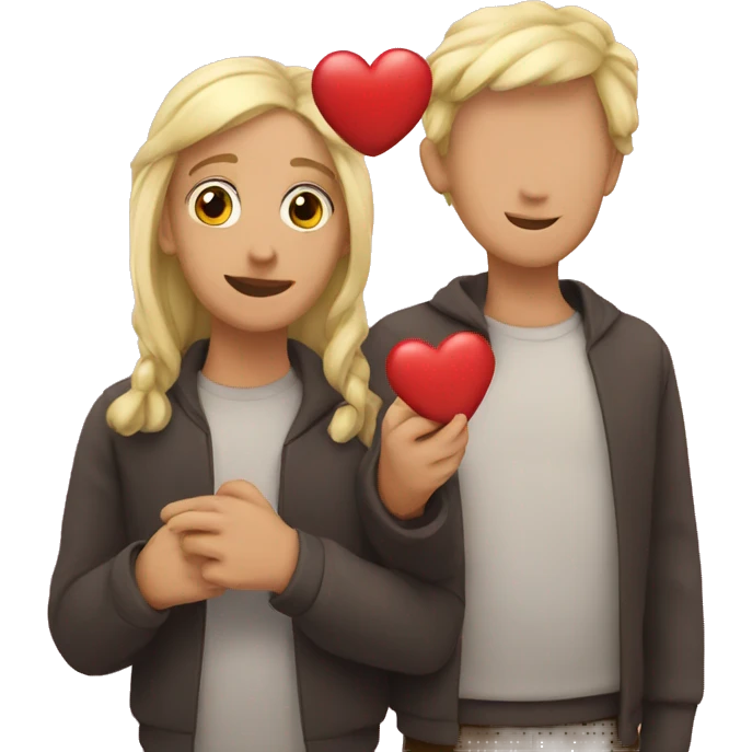 three hearts emoji