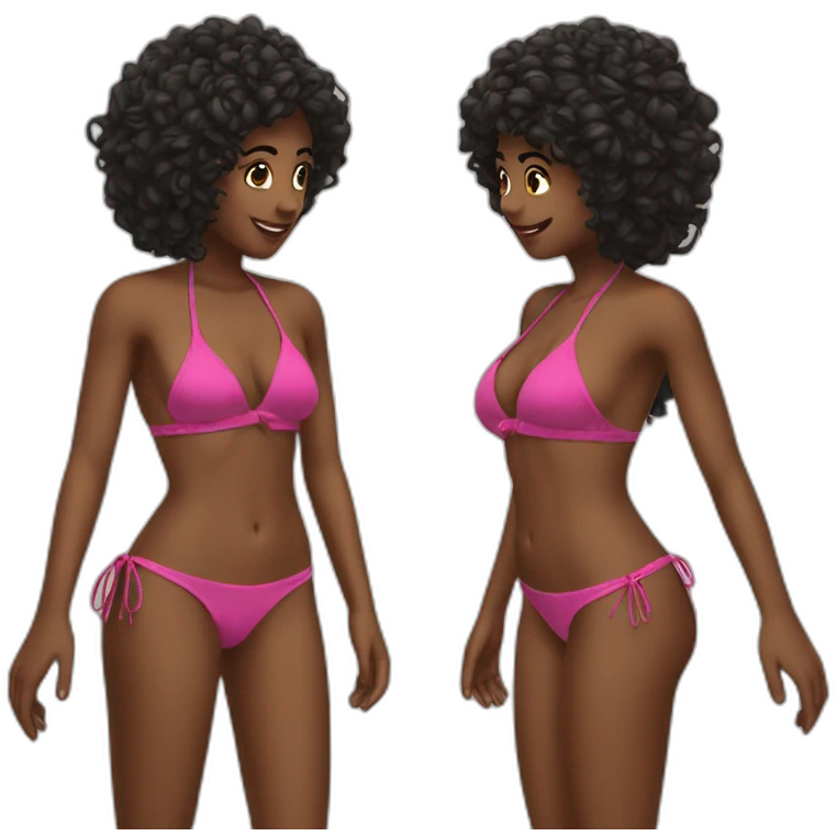 bikini musilm emoji