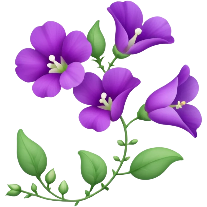 sweetpea flower emoji