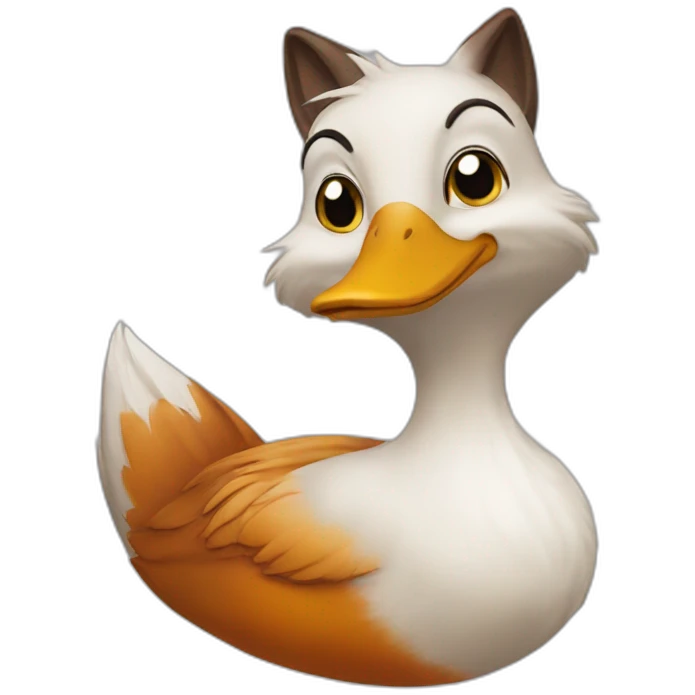 Canard renard emoji