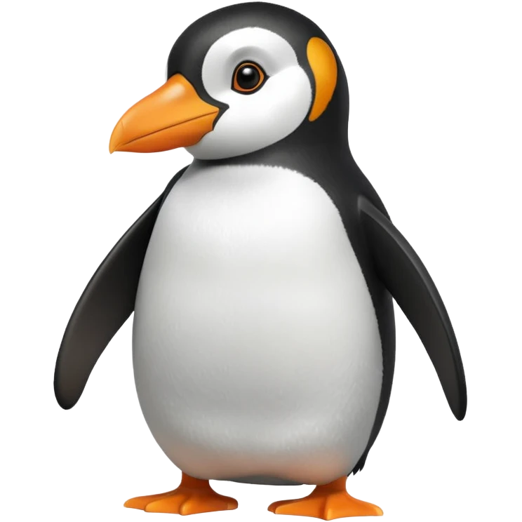 create a penguin from madagascar emoji