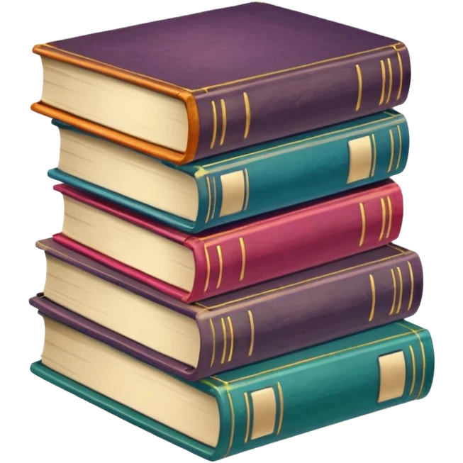 Stack of Books
 emoji