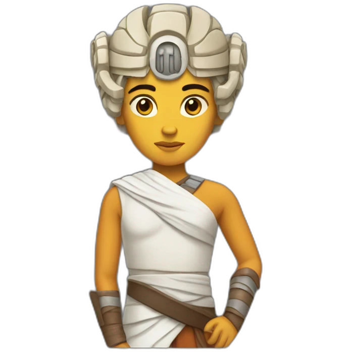 Ashoka dans star wars emoji
