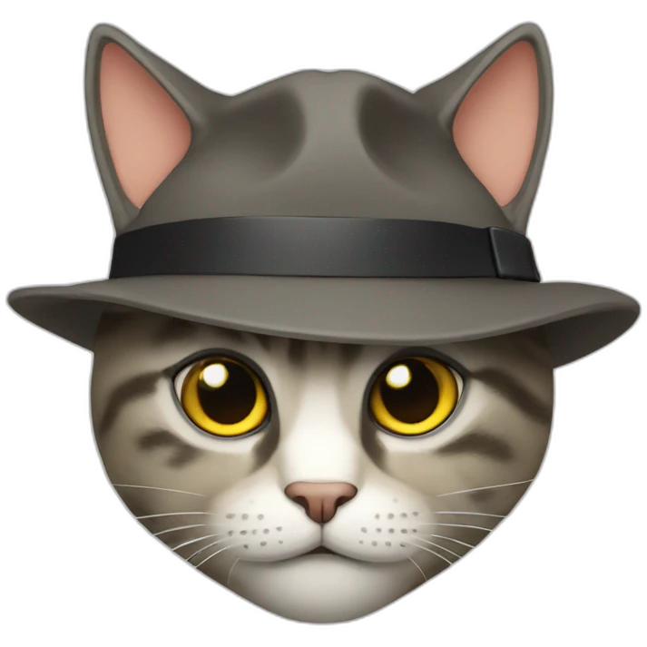 detective cat emoji