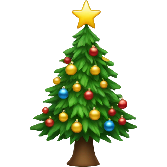 cristmas tree emoji