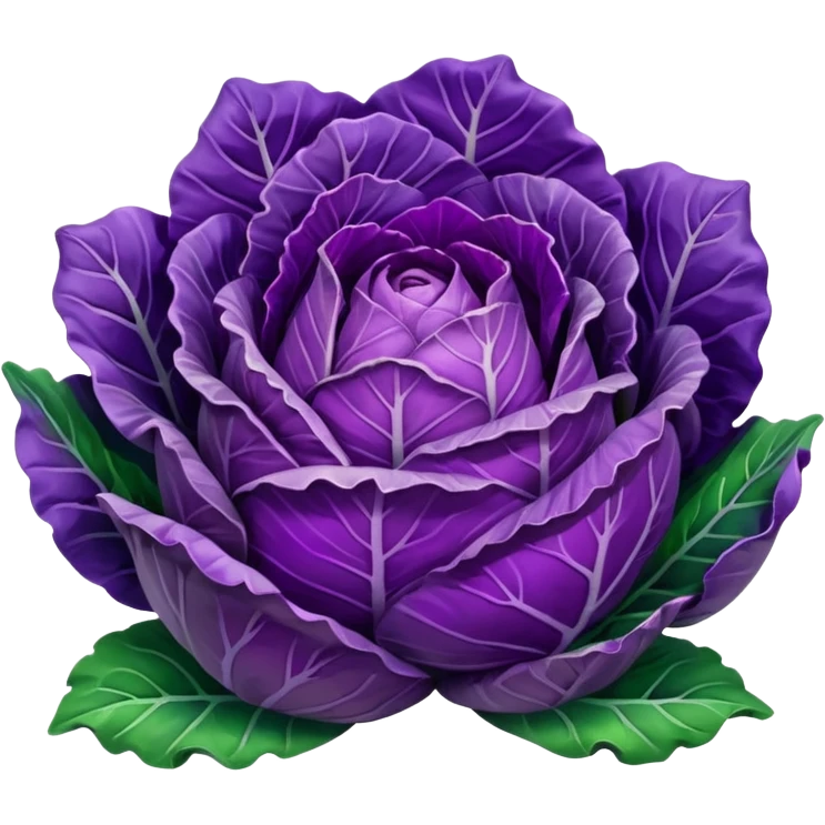 purple cabbage emoji for facebook emoji