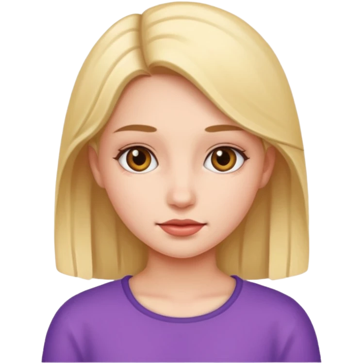 Une fille vécue un penis emoji