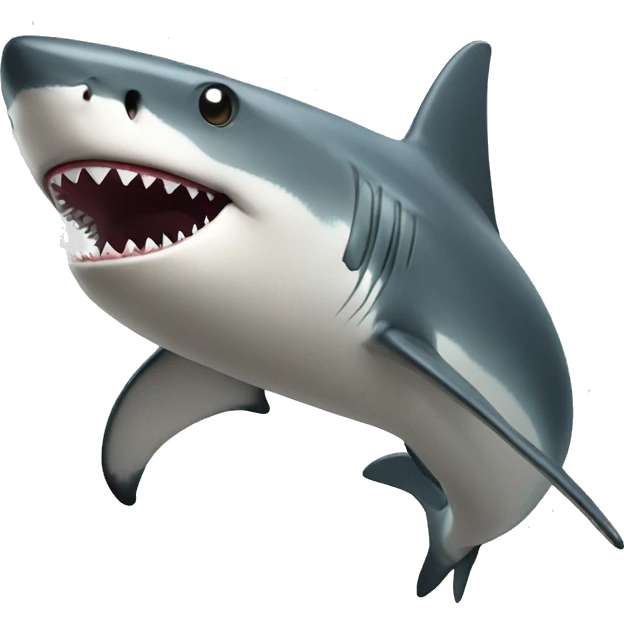 Full body shark on four legs emoji