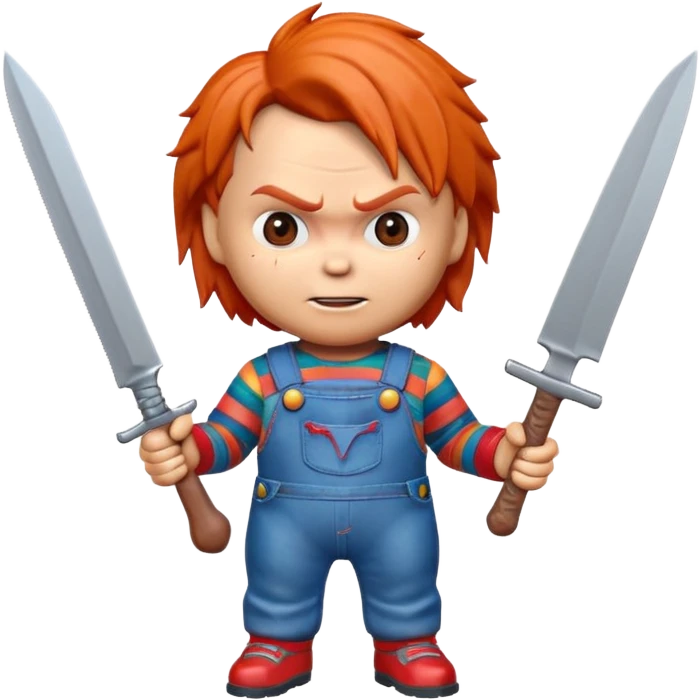 Un emojin de chuky emoji