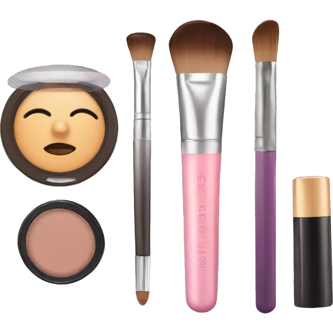 makeup products emoji
