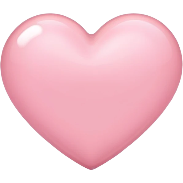 light pink heart emoji emoji