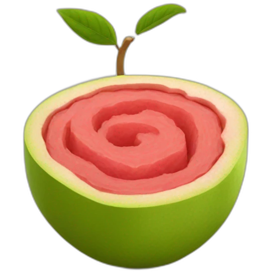 Guava paste emoji
