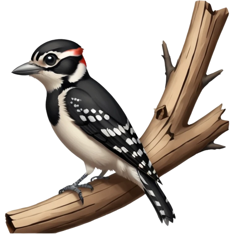 downy woodpecker emoji