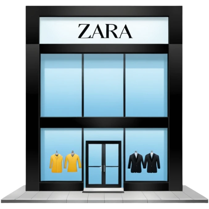 Zara store emoji