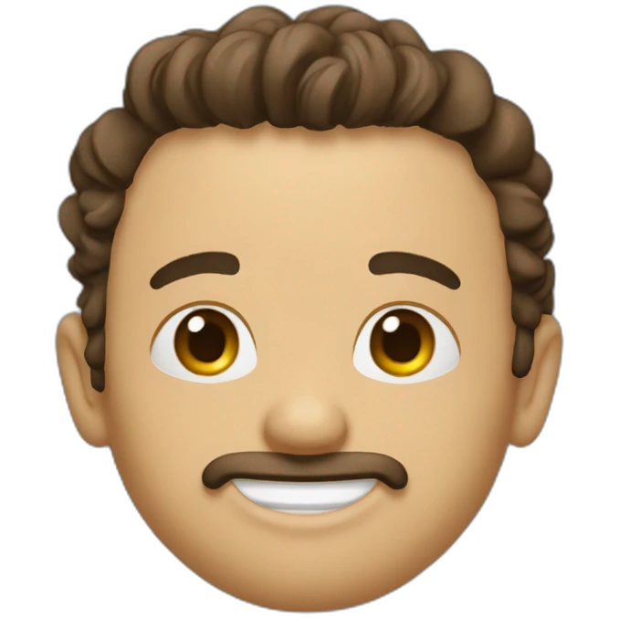 Pierre Bouvier brun emoji