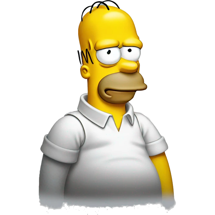Homer simpson emoji