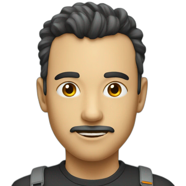 Coeur noir électricité emoji