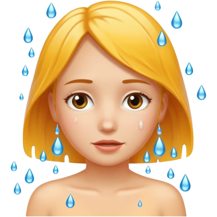 Girl shower clean bath emoji