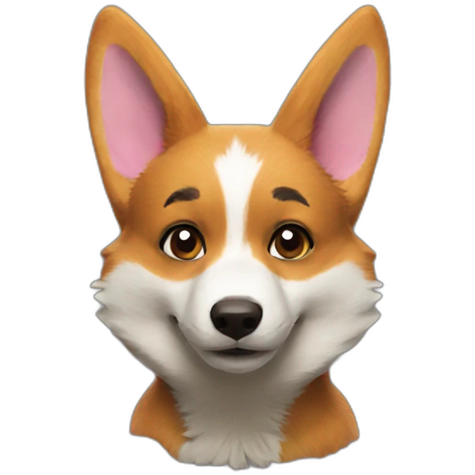 Corgi Star Fox emoji