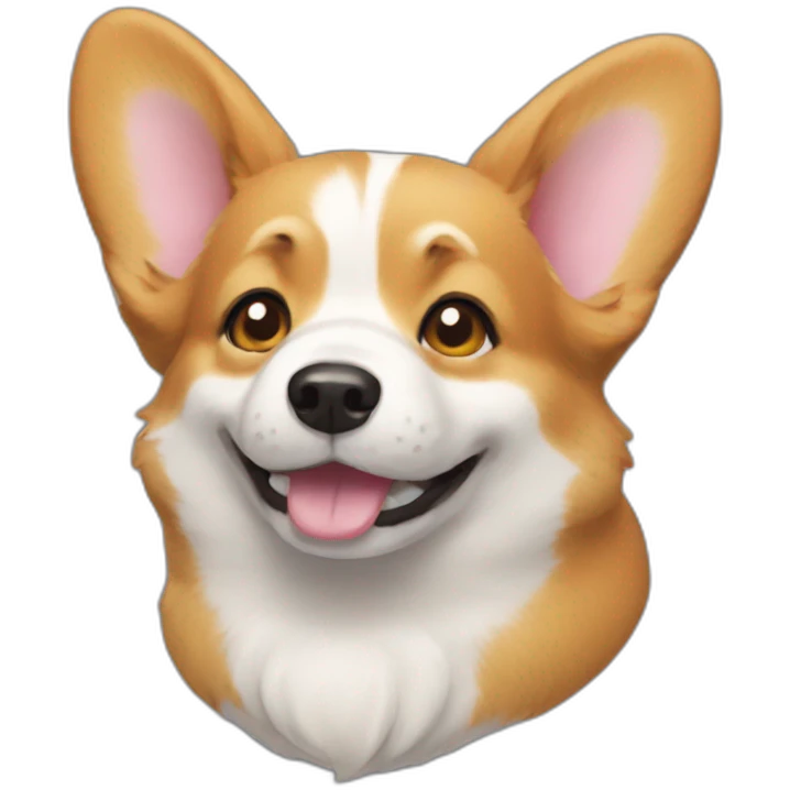 Corgi grogu emoji