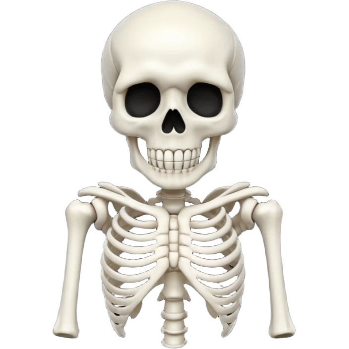 The rahhh skeleton emoji